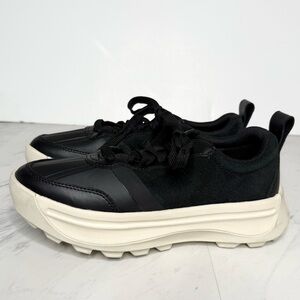 Sorel Ona 503 Everyday Low Top Black Chunky Platform Sneaker 7 1/2